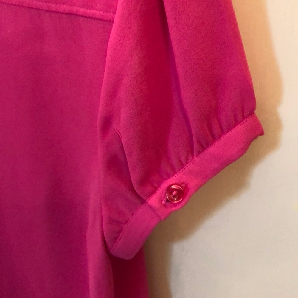 Ann Taylor Loft Basic Button Front Double Pocket M - image 7